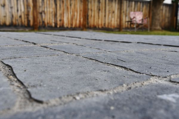 Sunken Patio Repair in Richardson